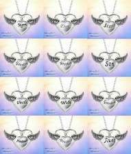 New Piece of My Heart Lives in Heaven Cremation Urn Ashes Memorial Necklace