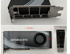 NVIDIA RTX 4090D 24GB GPU Dual Wide Turbo Founders Edition Graphics Card 4090D
