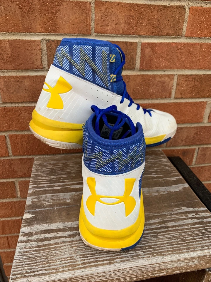 Tenis UNDER ARMOUR Steph Curry Golden State Warriors ALIGERAMIENTO Talla 12 👞b1 Foto 2 de 4