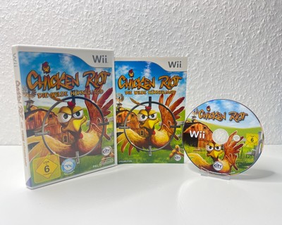 Chicken Riot-Die Wilde Hühnerjagd   Nintendo Wii   poliert in OVP + Anleitung