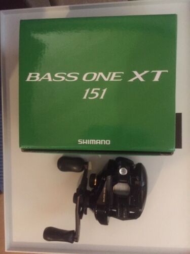 [Used] SHIMANO Bass One XT 151 BaitCasting Reel boxed・Left-Handed from japan#66 - Afbeelding 1 van 10