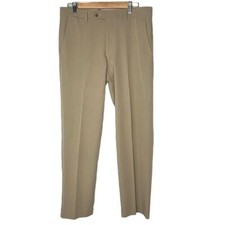 Tommy Hilfiger, flat front casual dress pants tan size 34x30
