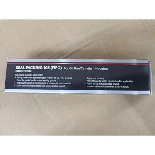 Toyota Lexus Oil Pan Sealer FIPG Seal Packing 103 00295-00103 - Picture 5 of 9
