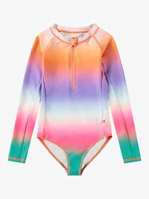 Molo Kinder Necky Magic Fade Langarm Mädchen Badeanzug Regenbogen (UPF50+)