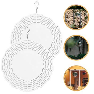  2 Pcs Haken Für Windspiele Elektronisch Blanko-Windspiel Aus Aluminium