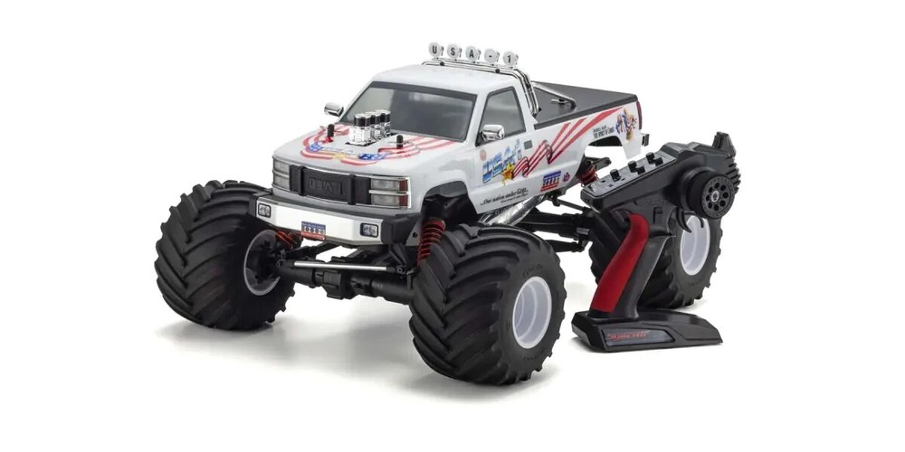 1/8 Scale .25 Engine Nitro Monster Truck USA-1 Readyset 33155D