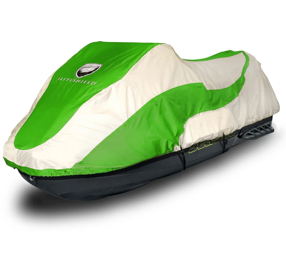 EliteShield Kawasaki ZXi 750 900 1100 Jet Ski PWC cubierta impermeable remolcable Foto 3 de 4