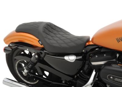 Sella Sportster 883 1200 Forty Eight Iron Nightster Custom Low HD Predator  Rombi | eBay