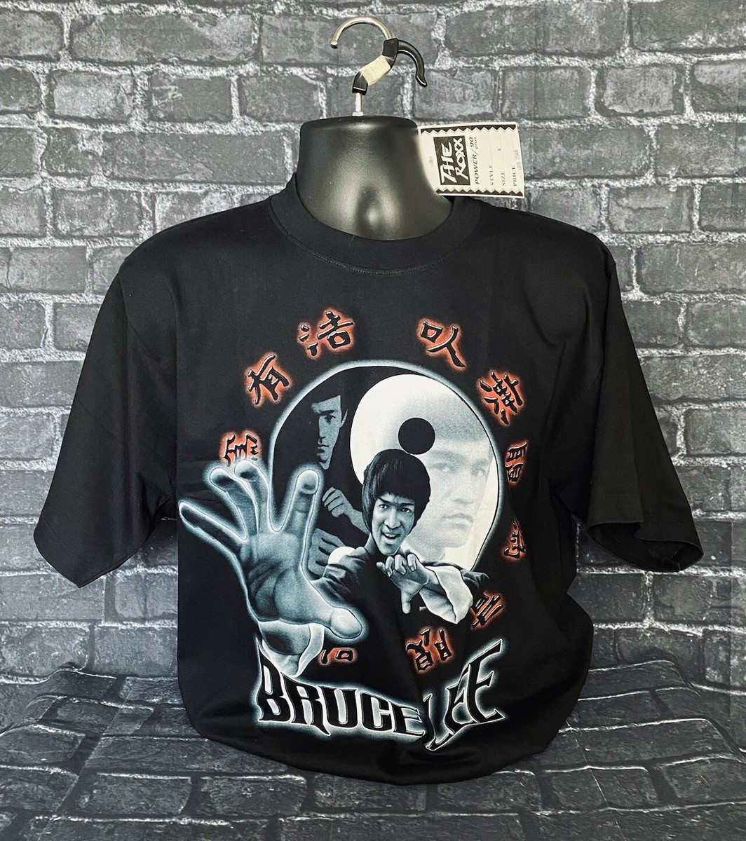 RARE Vintage BRUCE LEE Single Stitch T-Shirt Size Large The