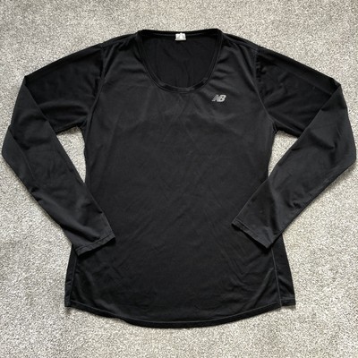 new balance long sleeve running top womens