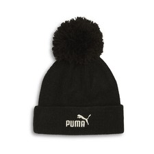 PUMA Womens Ribbed Pom Pom Beanie