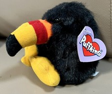 Puffkins "Tiki" the toucan beanie plush NWT