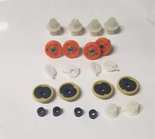 fits 73 74 E-Body Cuda Challenger Door Window Roller Hardware Kit NEW