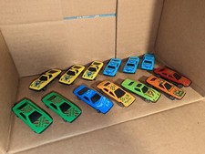 Lot of 13 Die Cast Race Cars 8 Different Types