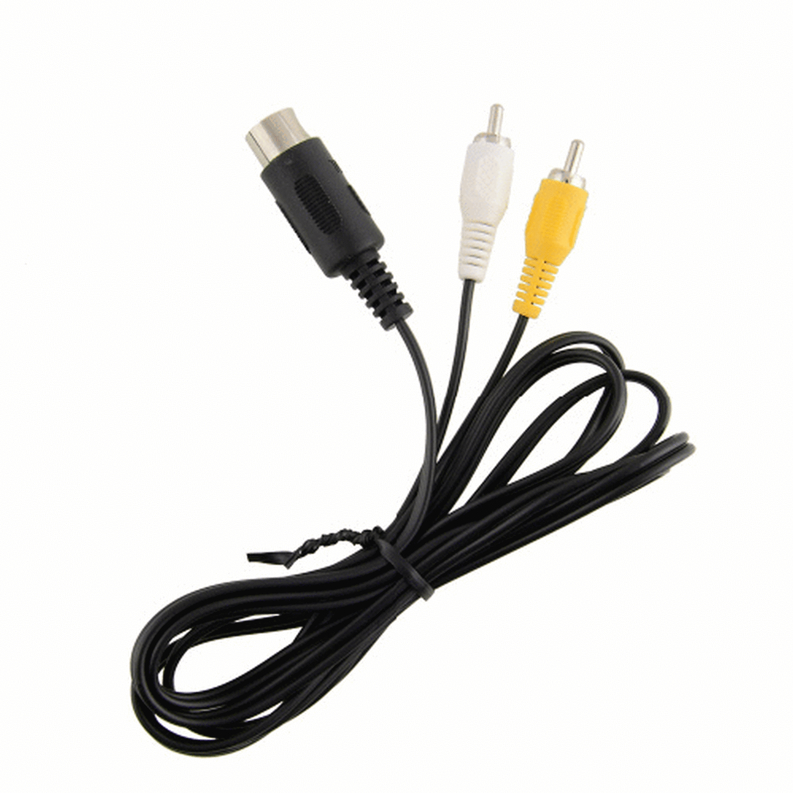 RCA Cable 1.8m Cinch AV Audio Video for SEGA Genesis Mega Drive 1