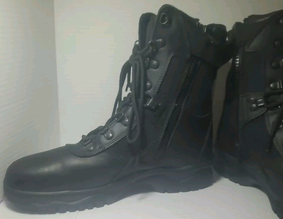 Rothco Basic Issue Black Leather Slip Resistant T… - image 2