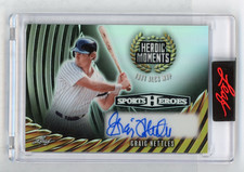 Craig Nettles 2026 Leaf Sports Heroes Auto Heroic Moments Serial #d 7/9