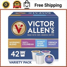 Victor Allen s Caramel Macchiato K-Cup Pods Medium Roast 42ct Compatible