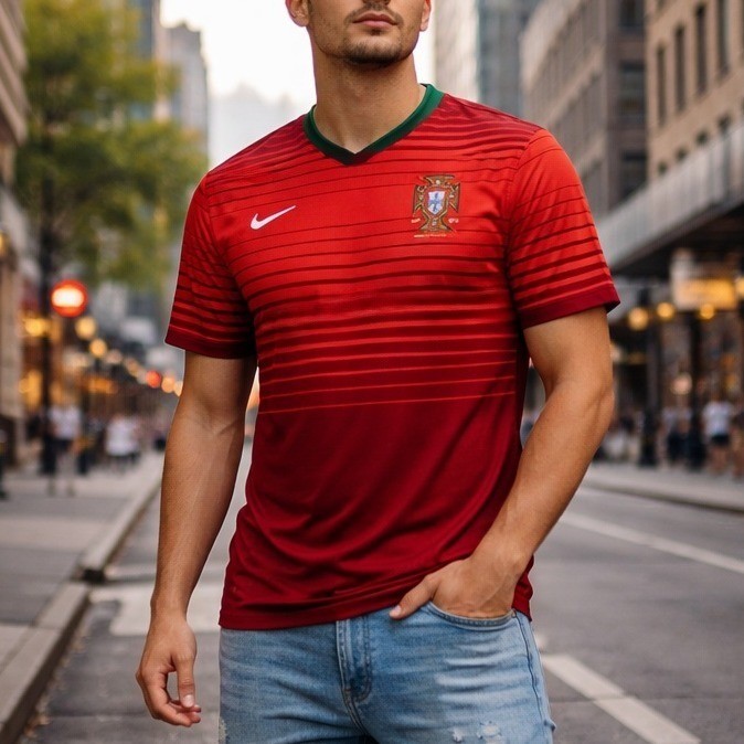 Nike ポルトガル代表 シャツ　2014 Nike Portugal 2014 Soccer Jersey XL Dri Fit Red Ronaldo Era | eBay