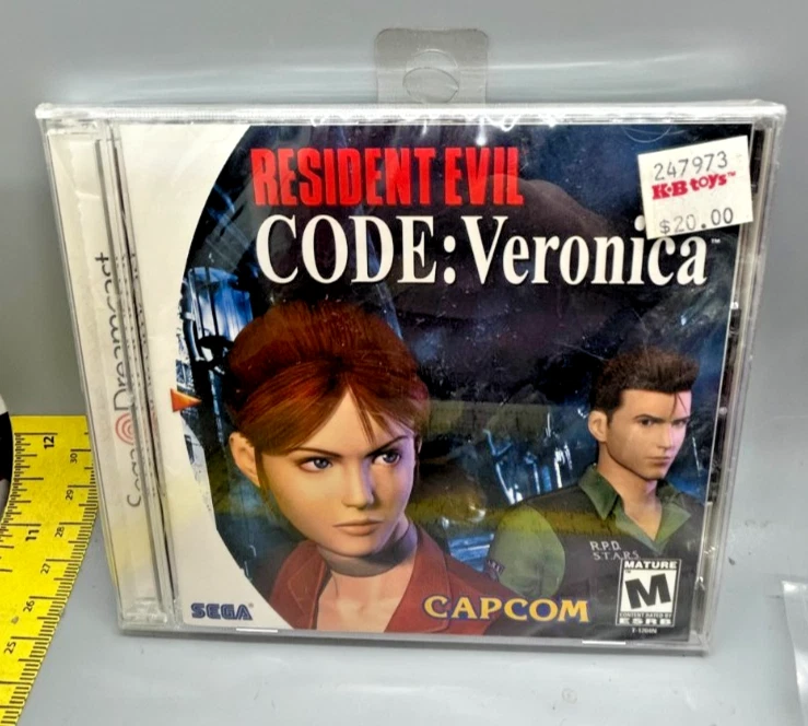 Resident Evil Code Veronica Sega Dreamcast SEALED NEW CIB NIB Unused - Image 3 of 4