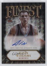 2024 Topps Finest Black Geometric Refractor 24/25 Jason Williams #FA-JW Auto 0c3
