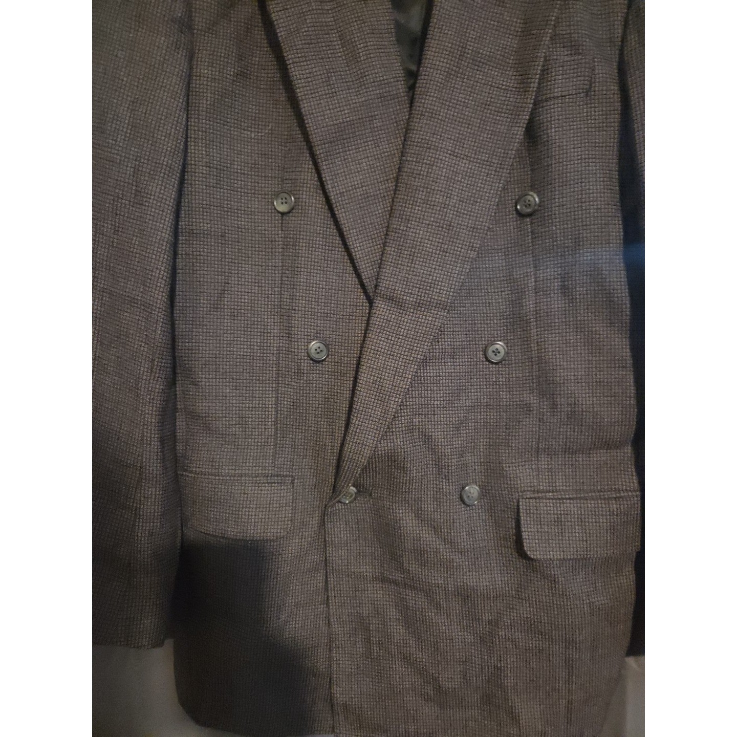 Pierre Balmain Check Patterned Double Breasted Bl… - image 5