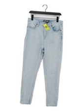 DKNY Women's Jeans S Blue Cotton with Polyester, Rayon, Spandex Skinny