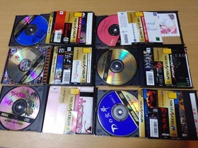 Sega Saturn 26 Game Lot With Obi NTSC-J Japan Authentic Untested
