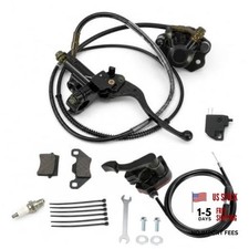Mini Bike Hydraulic Disc Brake Master Caliper Kit Fits for 125cc 110cc ATV -