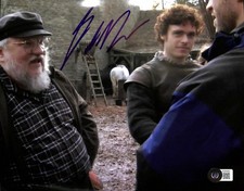 George R.R. Martin Game of Thrones Signed 8x10 Photograph BECKETT