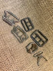 Dug Civil War Relic Grouping Various Pants Adjuster Type Buckles One Dated 1862