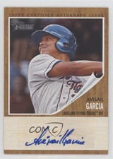 2011 Topps Heritage Minor League Edition Real One /861 Avisail Garcia Auto 04ra