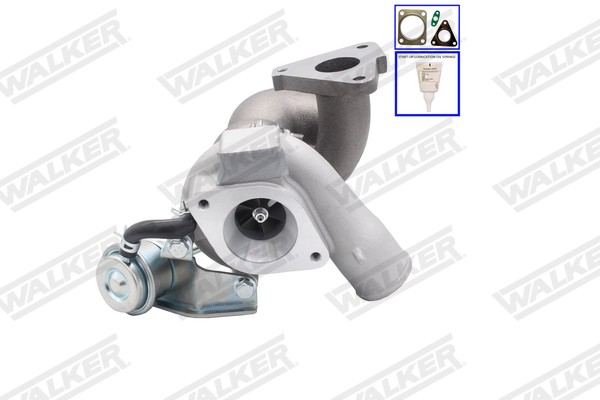 Walker Turbolader FüR Ford Transit Pritsche/Fahrgestell Fm_ _ Fn_ 2.4 Tdci Rwd-image