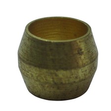 Compression Ferrule Brass Fitting, 3/16" 8308