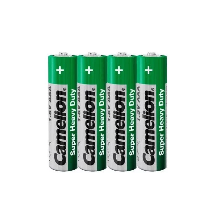 [10100403] Camelion Pack 4 Piles Super Heavy Duty Verte R03 Micro AAA - Photo 1/1