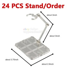 2/6/18/24 Pcs HG144 Action Figure Display Holder Base Doll Model Support Stand