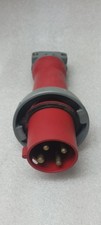 ​Hubbell 460P7W Pin & Sleeve Plug 60A 480VAC 3-Phase 3P 4W Watertight Marine...