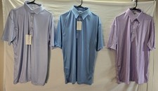 Lot of 3 Collars and Co Men's Size XL Polo Dress Shirts New with Tags 