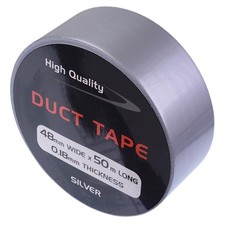 Silver 48mm x 50m Gaffer Duct Tape 0.16 per metre