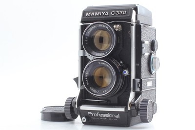 🎦VIDEO👀✨MINT✨ Mamiya C330 Professional TLR 80mm f2.8 Blue Dot