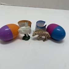 Yowie Collectibles Ocean Sunfish And Spotted Hyena With Eggs and Paperwork