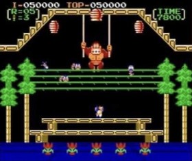 Donkey Kong 3 Nintendo NES Rare 5 Screw Cart PAL-B #0269