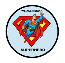 Superman Need A Superhero - 4 Handmade Vinyl Decal Vehicle Cooler Laptop 26 Superman Need A Superhero - 4 Handmade Vinyl Decal Vehicle Cooler Laptop 26