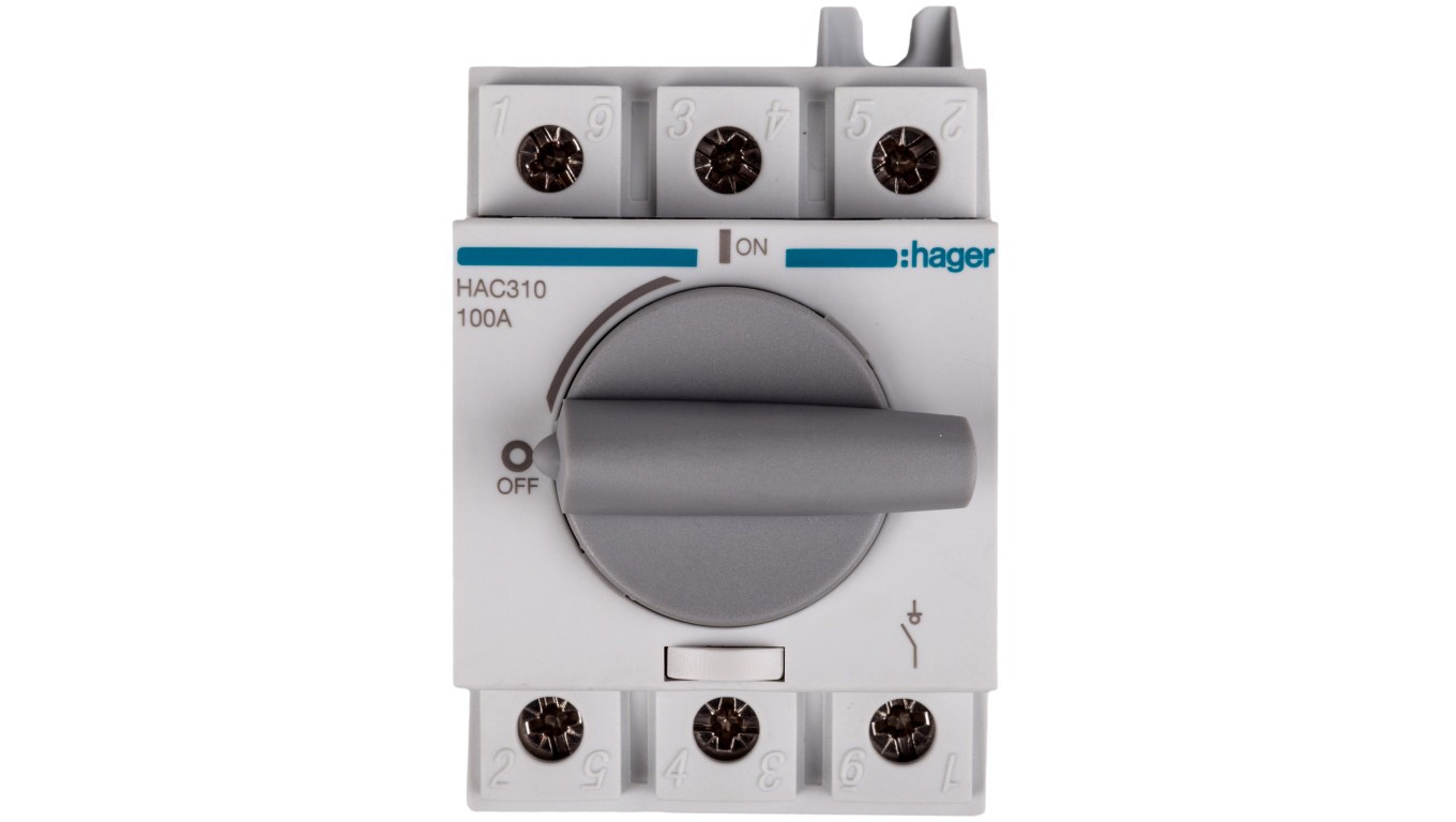 Isolated Disconnect Switch 3P 100A HAC310 H Disconnect Switch