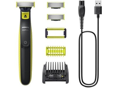 Philips elektrischer Bartschneider Rasierer OneBlade Face Body Präzision Pflege