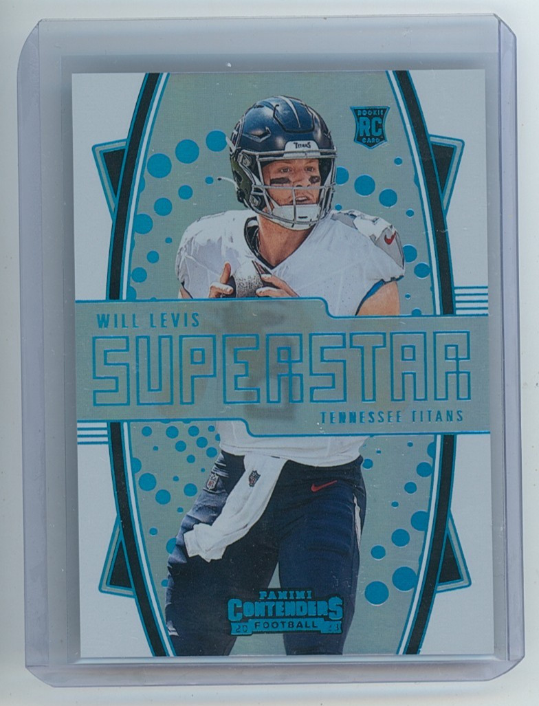 2023 Panini Contenders Will Levis Rookie Superstar SP