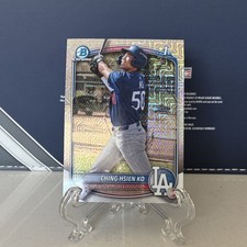 2025 Bowman Chrome Ching-Hsien Ko 1st Bowman Mojo Refractor #BCP-224 Dodgers 