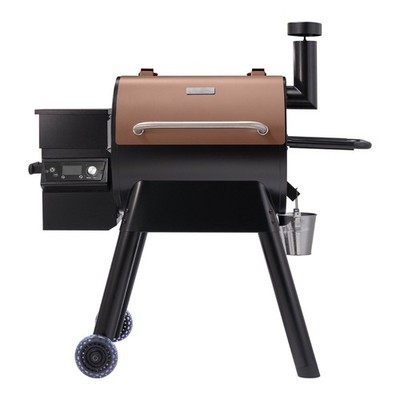 575sqin Smart BBQ Pellet Grill Smoker w/WiFi LCD Meat Probe 500F