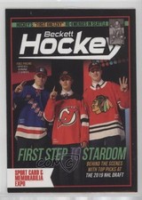 2019 Beckett Covers Sport Card & Memorabilia Expo Jack Hughes Rookie RC 2d8. rookie card picture