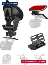 Rear Camera Mount 2 Pcs , Universal Windshield Backup Camera Mount, Adjustable